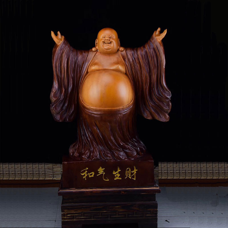 速发J7IB太行崖柏根雕根艺摆件陈化料雕刻观音寿星达摩弥勒客厅家