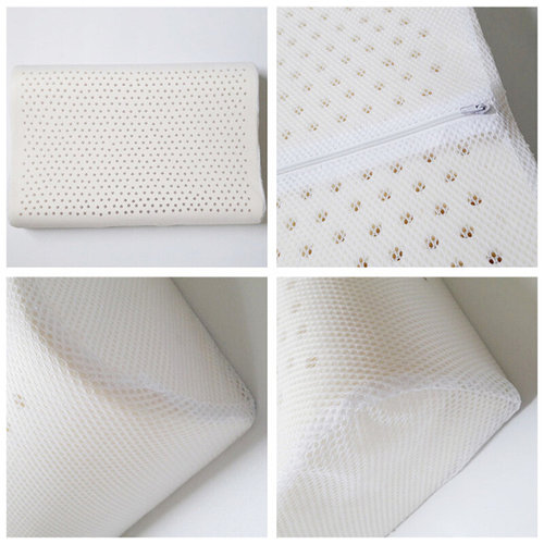 速发2U8K乳胶枕专用内套60x40汗布50x30网眼布带拉链枕头内套可批