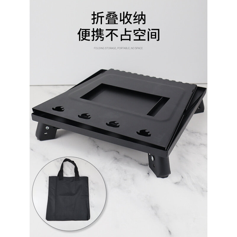 高货户外炉具柴火炉露营锅灶木柴炉小型木炭炉便携式野炊装备野餐