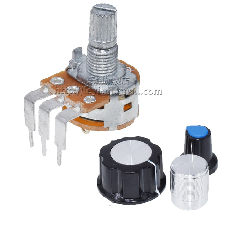 速发单 带开关WH1480脚B5K联B10K B5弯K B100K B500K 可调电位器