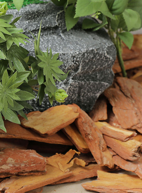 速发面打风园磨烘干松树皮辅料造景铺地填充物园林景观铺田装饰松