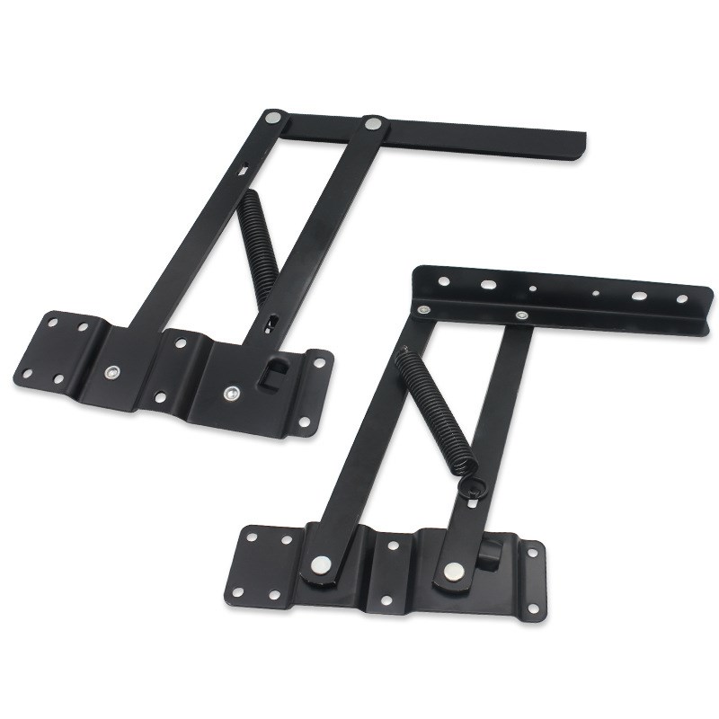 速发弹簧型多功能配几茶面折叠升降器收纳配件桌面家具五金桌件