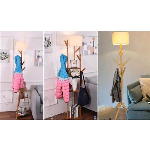 速发新新架式欧式日式韩式卧厅客室遥控床头挂衣中衣帽架立式置物