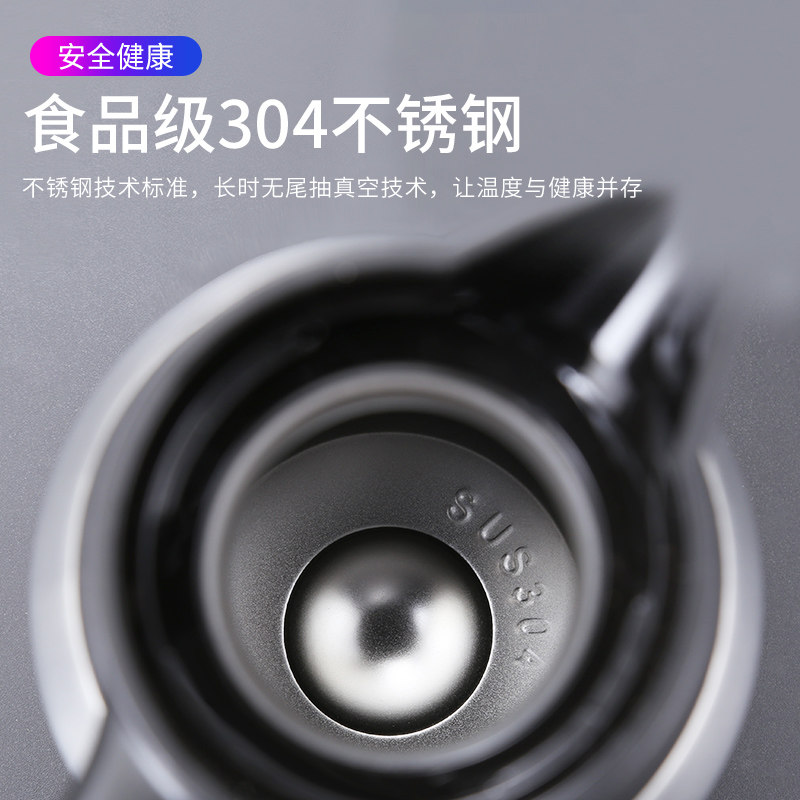 速发保温壶 家用水壶04壶锈钢保大容容温瓶大量量暖不开水瓶
