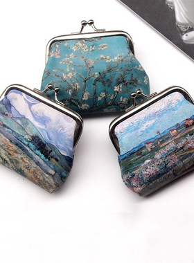 速发Vitage WG Pritig oCi Purses oirl Hasp Zero Waet Lad