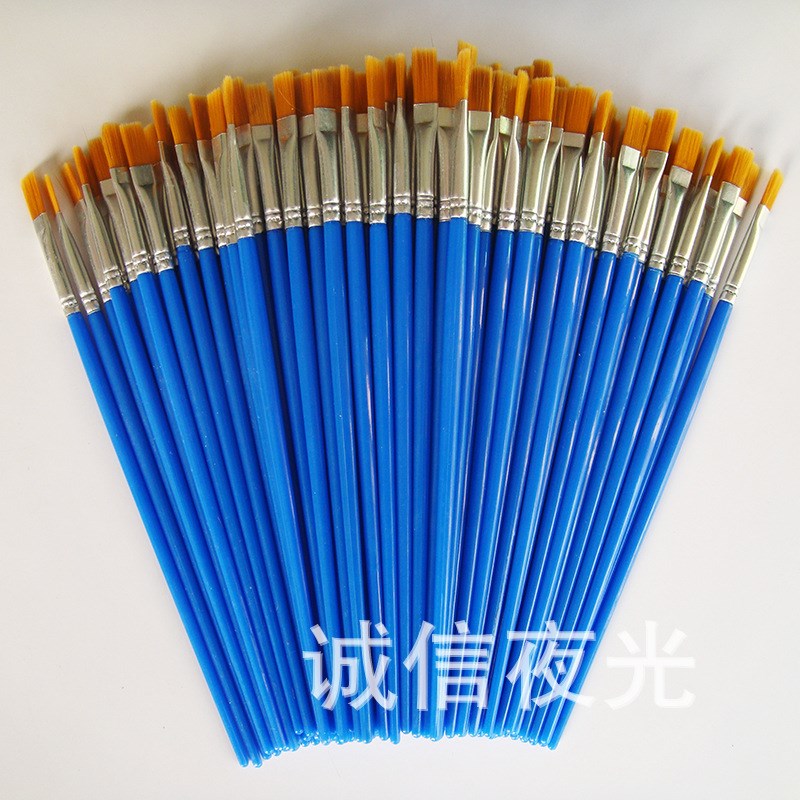 速发大量夜光漆/夜笔涂料专用工具刷手绘刷子绘画具用画光工专刷