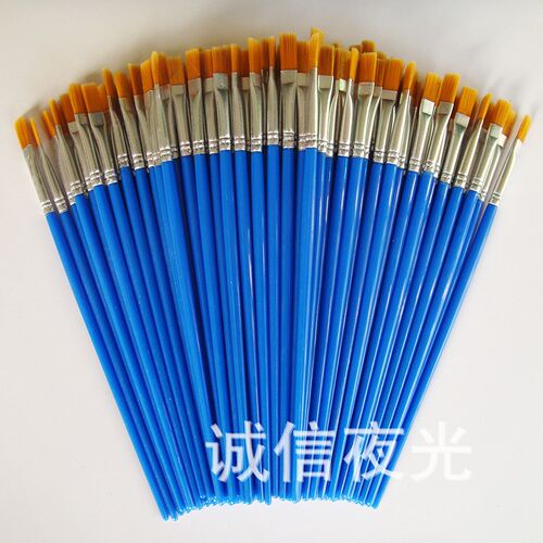 速发大量夜光漆/夜笔涂料专用工具刷手绘刷子绘画具用画光工专刷