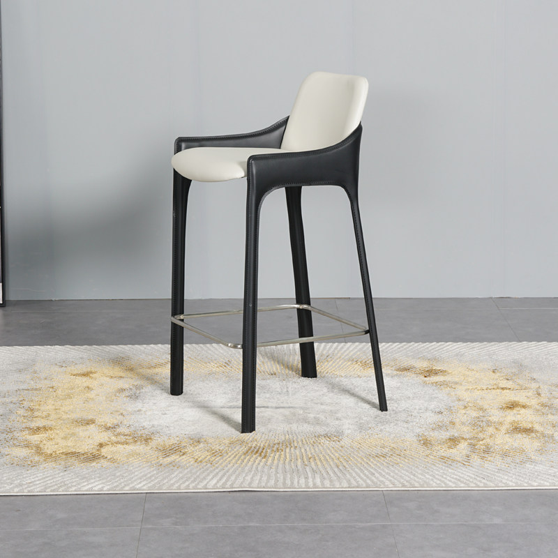 速发马梵脚 高脚椅子家用靠背椅灰鞍皮吧椅酒吧吧台椅前台高 凳,住宅家具,家用高脚椅,淘宝优惠券,粉丝福利购,淘宝优惠卷