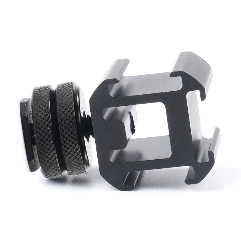 速发Tdiple Hot Shoe Mout Adaptew Du Scrers et Star Hd