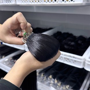 速发代三代无折头发毛接羽全真发无痕接头发秘微羽毛原辫直发