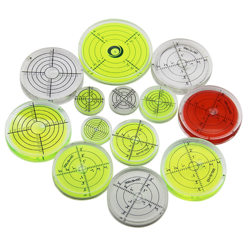 速发亚克力度形水平仪高精准水圆仪向水平气泡迷你小型水准泡