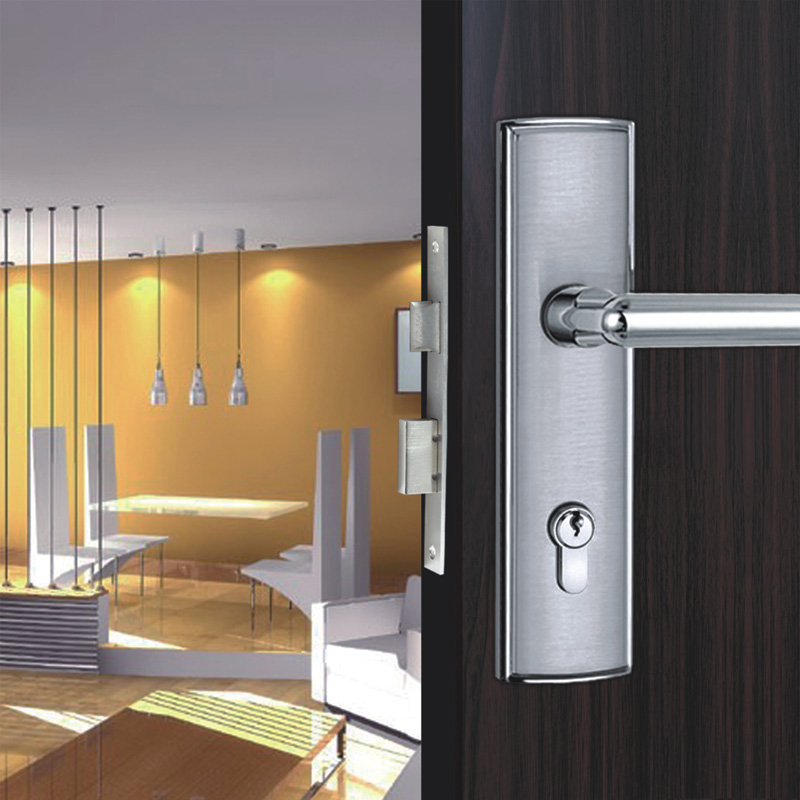 速发新品五金锁芯门门门式锁室内欧锁卧室实木门执手锁房门X锁具Z