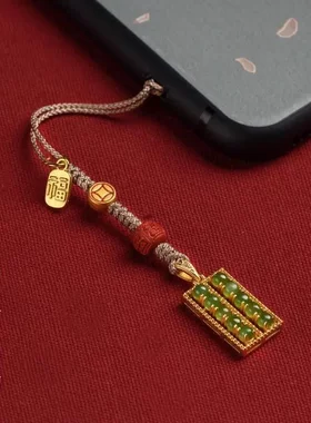 【纯手工制作】纯银古法金镶