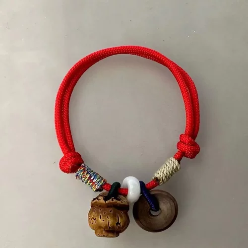 【纯手工制作】保真老桃木桃篮