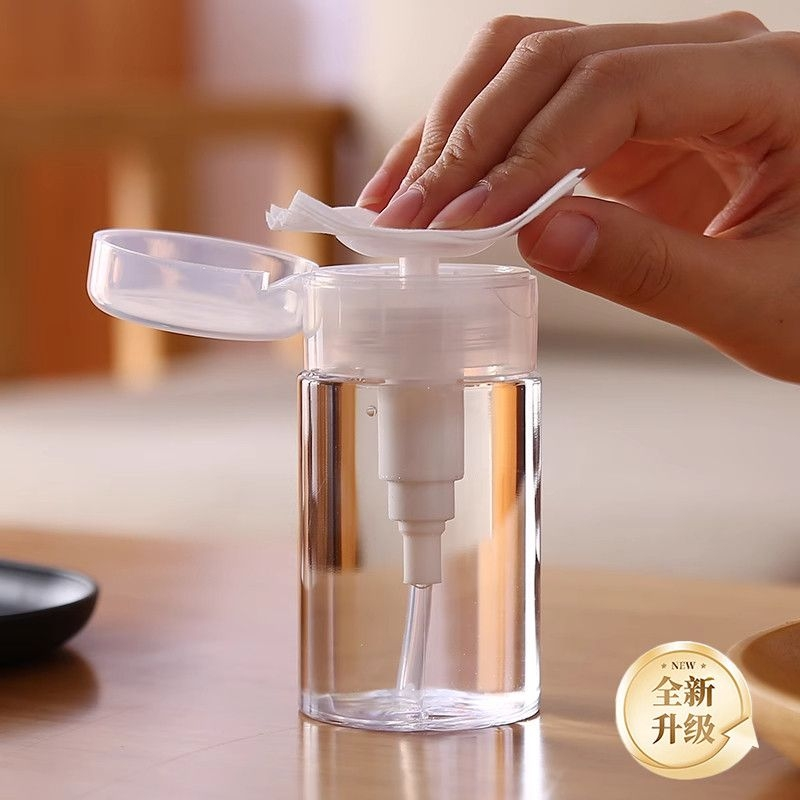 按压式卸妆水分装瓶挤压式美容爽肤水洗甲水分装按压泵头旅行外出