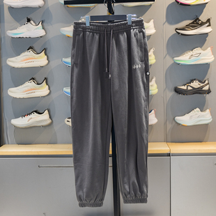 李宁男子卫裤2026春季新款反伍BADFIVE束脚宽松运动长裤AKLW015