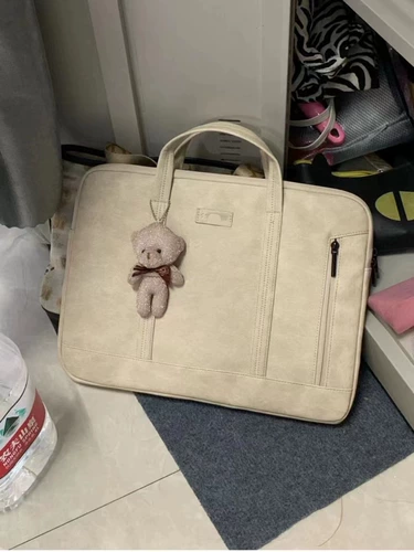 Lenovo, apple, вместительный и большой противоударный ноутбук, портативная совместимая брендовая милая сумка через плечо