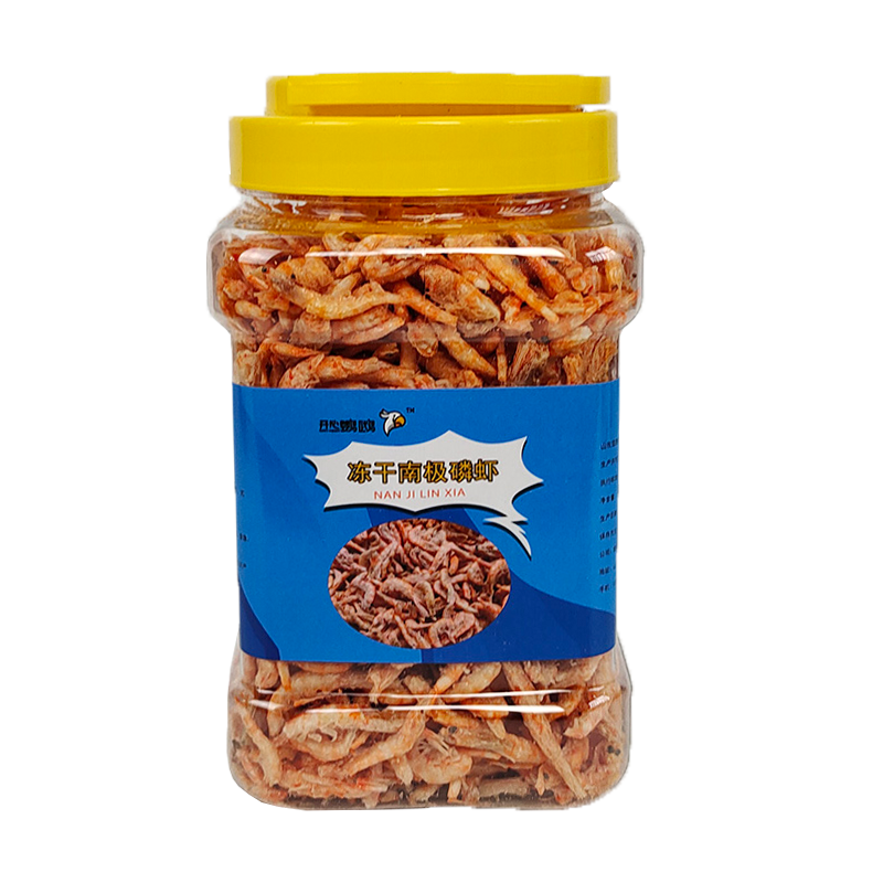 冻干南极虾鹦鹉鱼罗汉鱼鱼食发财鱼锦鲤虾干南极磷虾龟粮龟饲料