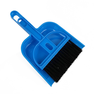 迷你桌面扫把簸箕家用套装小型灰尘软毛扫床刷子清洁宠物笼子毛刷