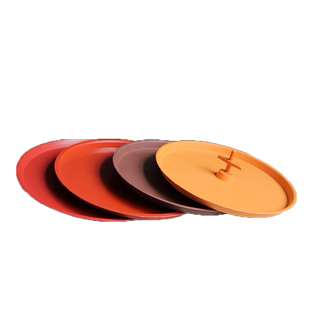 鸟笼托粪盘画眉鸟笼靛颏底盘底托鸟笼配件鸟用品塑料鸟笼圆笼底盘