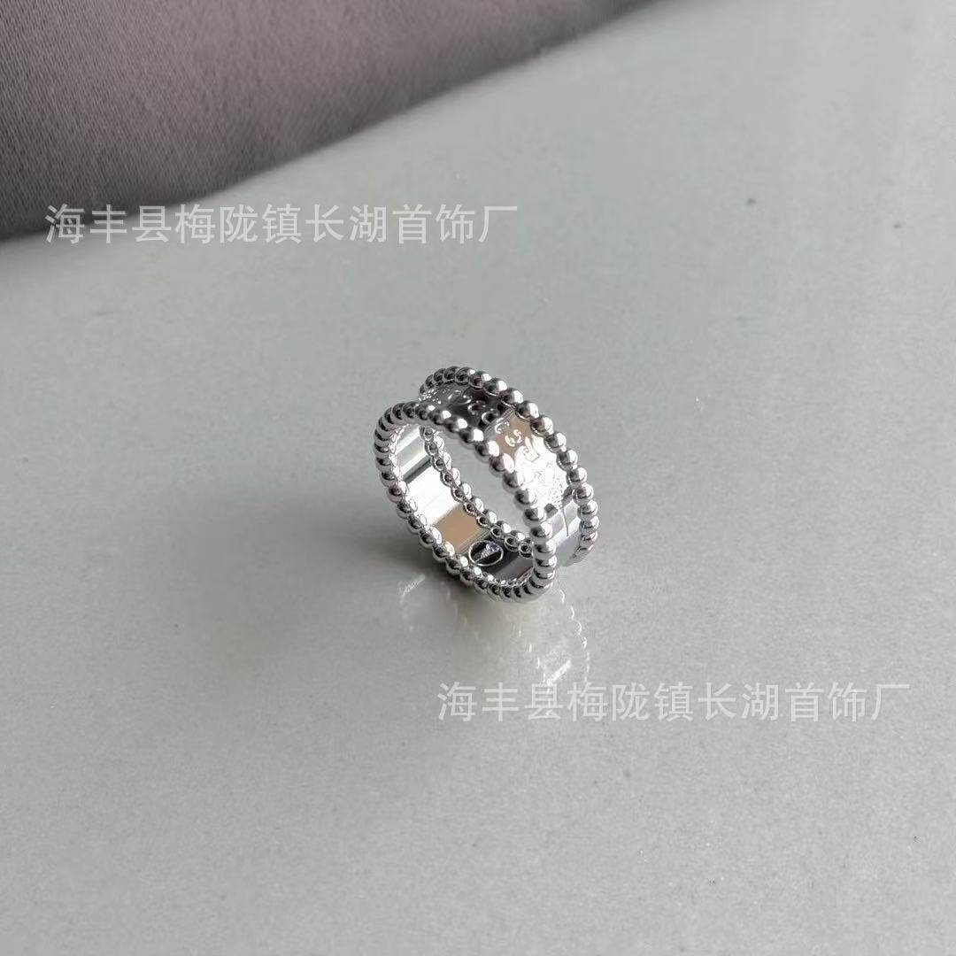 小众设计圆珠英文戒指女极简冷淡风百搭时尚高级感潮流复古极简