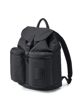 Porter INTERNATIONAL SEMI系列黑色双肩包轻便防水简约通勤背包