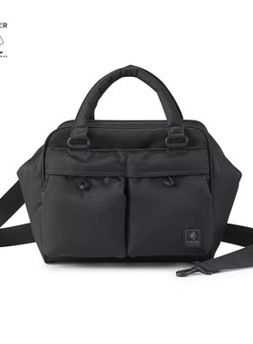 PORTER INTERNATIONAL尼龙六边形防水手提包大容量多功能包通勤包