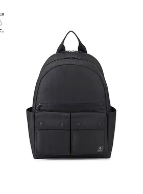PORTER INTERNATIONAL暗纹尼龙包双肩包旅行包大容量背包电脑包