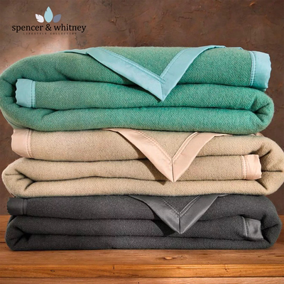 外贸出口纯羊毛毯100纯羊毛