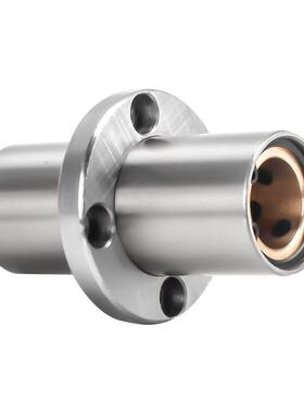 替E-LBFC8LUU/E-LBFCM8LUU-60LUU外钢内铜加长中间圆法兰直线轴承