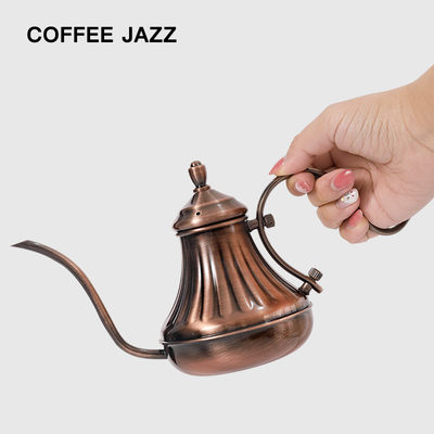 COFFEE JAZZ 分享手冲咖啡壶细口壶不锈钢 做旧复古土耳其咖啡壶