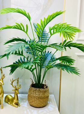 北欧风客厅仿真绿植摆件