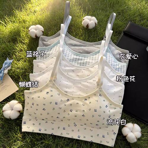 纯棉内衣女初高中学生发