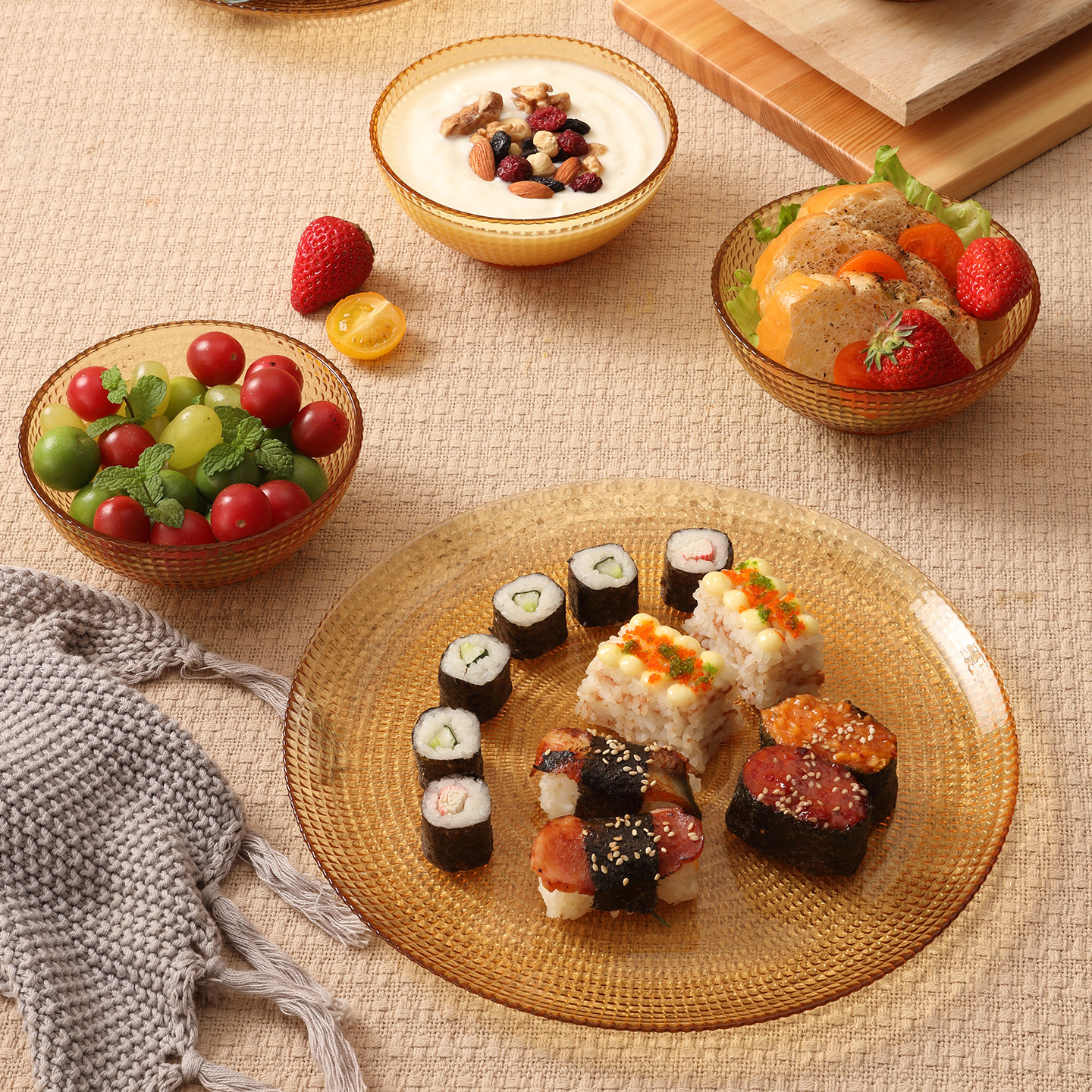 康宁玻璃餐具碗碟套装家用饭碗面碗汤碗玻璃碗耐高温高颜值沙拉碗,餐饮具,玻璃餐具套装,淘宝优惠券,粉丝福利购,淘宝优惠卷