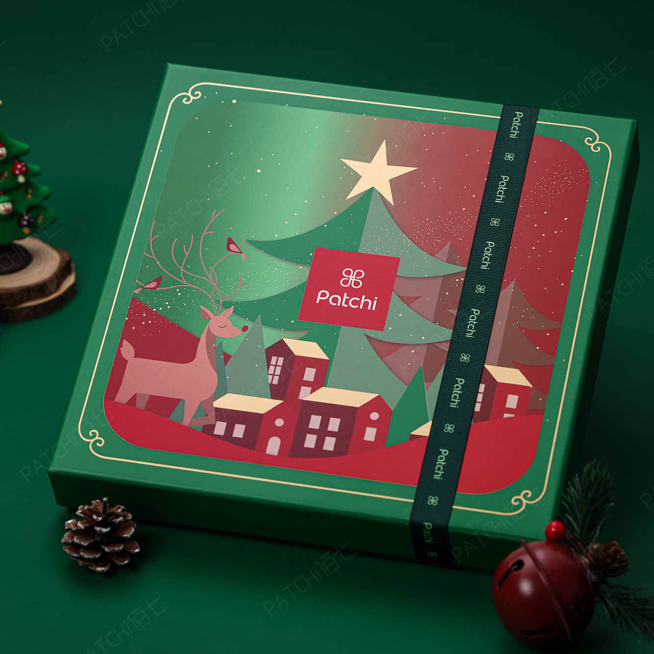 【圣诞限定】迪拜patchi巧克力进口高端礼盒元旦新年新春女友礼物
