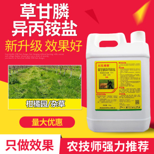 川东根除41%草甘膦异丙胺盐灭生性除草杂草烂根剂农药除草剂