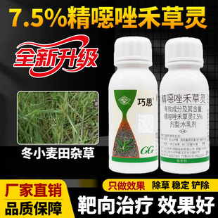 国光巧思7.5%精噁唑禾草灵冬小麦田一年生杂草除草剂烂根灭生农药