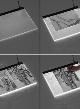 LED A3 Light Panel Graphic Light Pad Digital Copyboard with