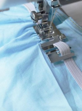 Quickly insert elastic ribbon lace stitching fabric home sew