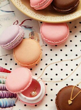 1pcs Creative Sweet Macarons Storage Box Candy Color 适用于