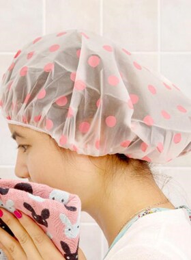 1PC Wave Point Shower Cap Waterproof Thicken High Quality Ha