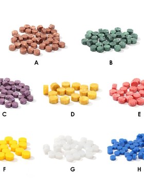 100pcs DIY Octagon Vintage Sealing Wax Multipurpose High-gra