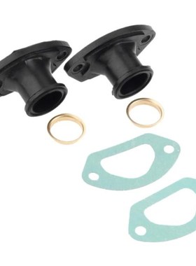 2 Sets Chainsaw Parts Exhaust Intake Manifold With Ring & Ga