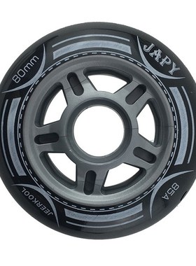 Japy Roller Skate Wheels 4 Pieces / lot 85A 80mm PU Tires In