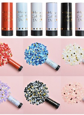 Spring  Confetti Cannon Air Compressed Poppers Wedding Confe