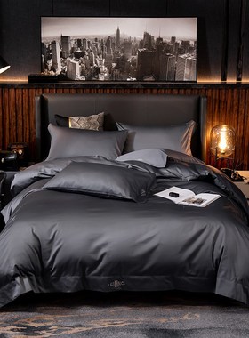 Home Textiles Egyptian Cotton bedding set Pure Colors embroi