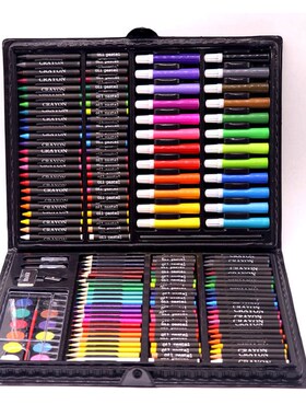 168pcs Drawing Pen Art Set Kit Painting Sketching Color Penc