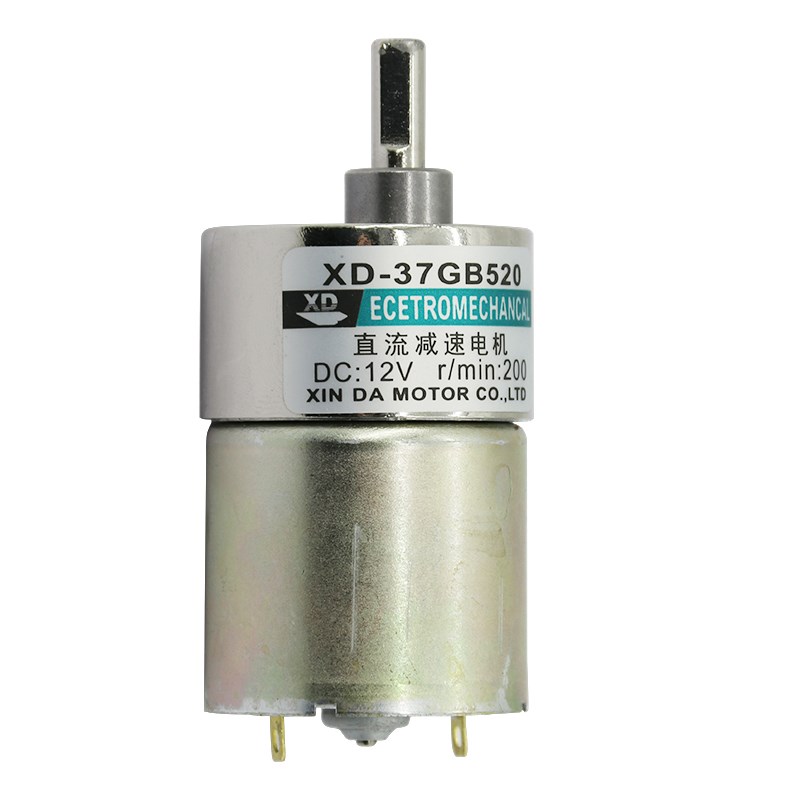 12V/ 24V 10W XD 37GB520 Miniature Gear DC Geared Motor Low