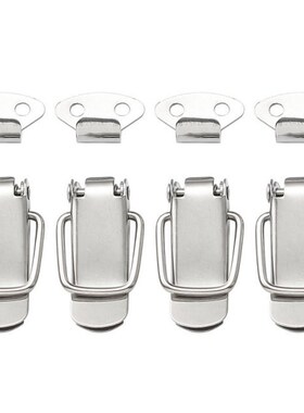 MTGATHER 4X Stainless Steel Spring Loaded Toggle Case Box Ch