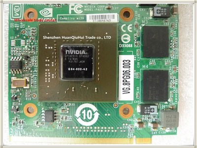 nVidia GeForce 8600M GT 8600MGT MXM II DDR2 512M G84-600-A2